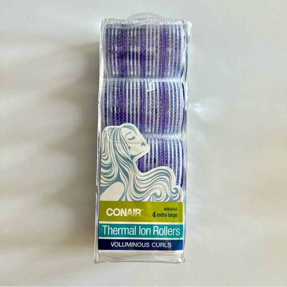 conair Hair Conair Thermal Ion Rollers 4 Extra Large Rollers For Voluminous Curls Poshmark